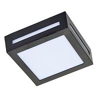 Светильник Ecola 3082W GX53 220В 10Вт Квадрат IP65 Черный картинка 